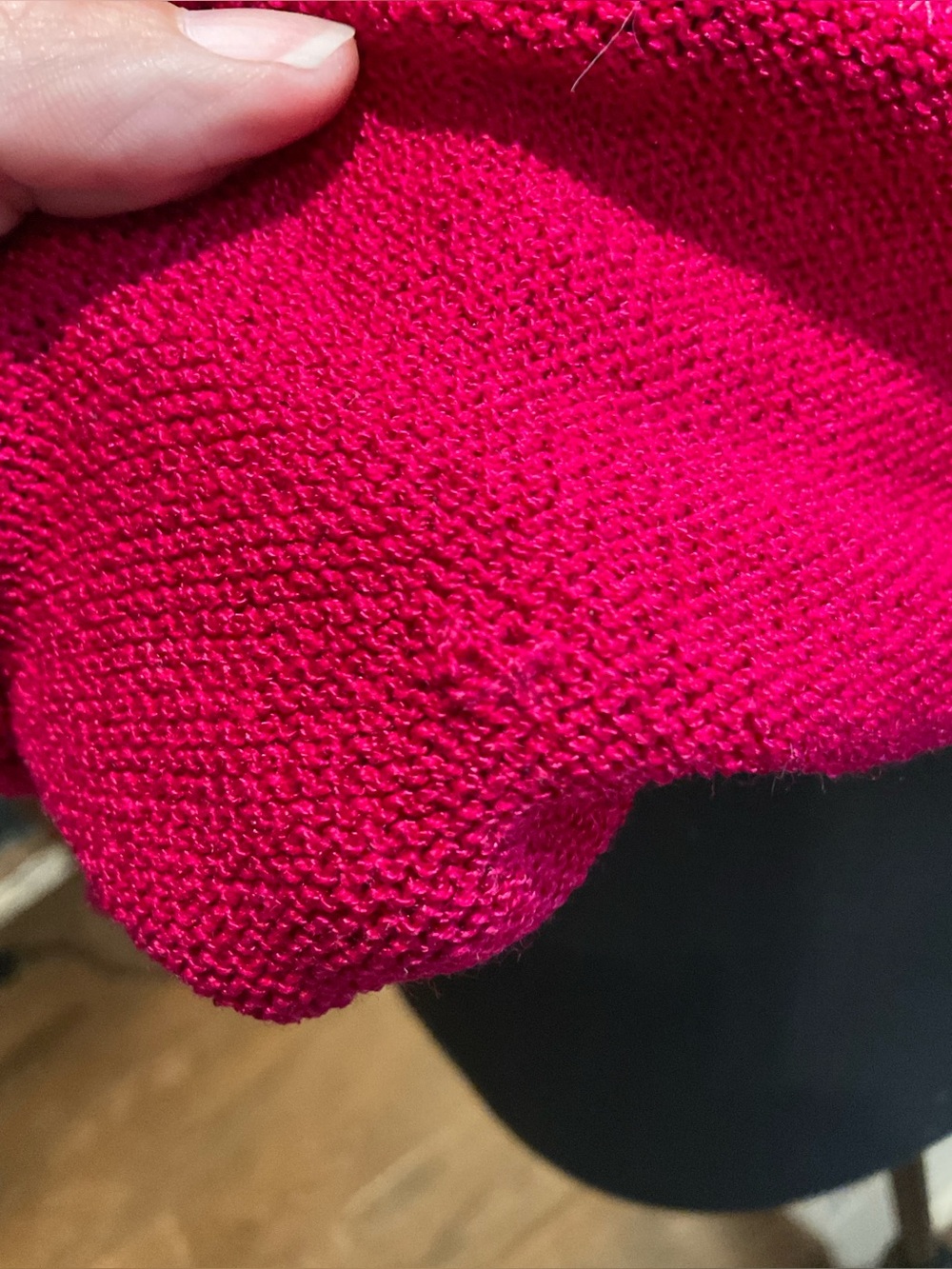 St. John Vintage Knit Tank In Raspberry Sz S - Picture 9 of 9